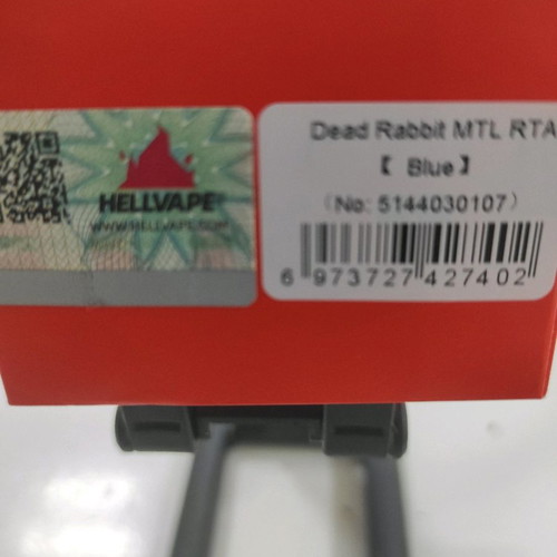 Dead Rabbit MTL RTA Hellvape used, blue steel