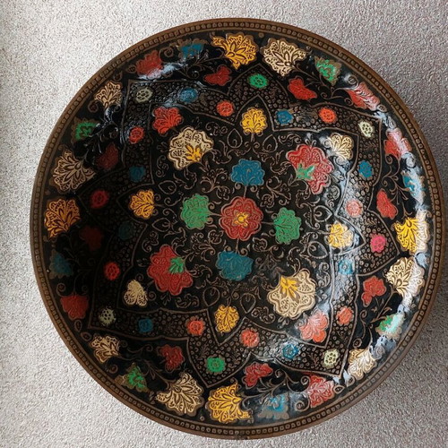 Decorative bowl used, embossed