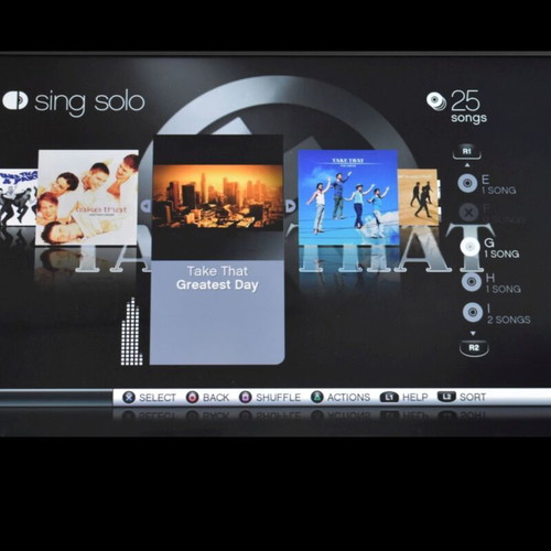 SingStar Take That PS3 like new