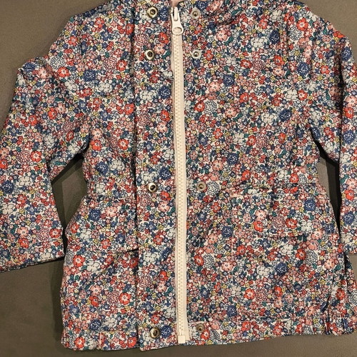 Carter's Baby Girl Floral Hooded Jacket Coat size 12M like new