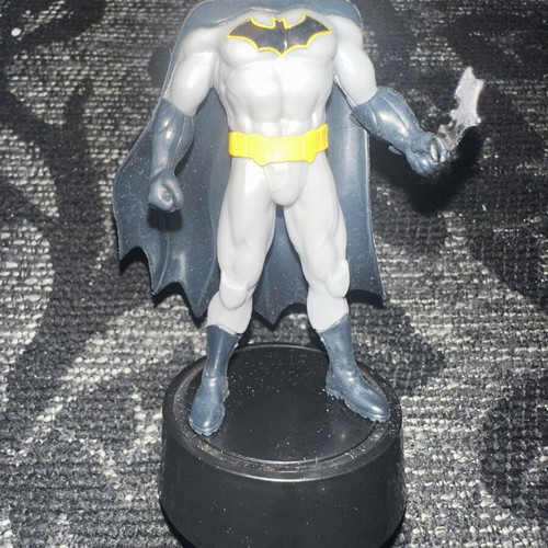 Batman collectible figure with light-up base, Auchan