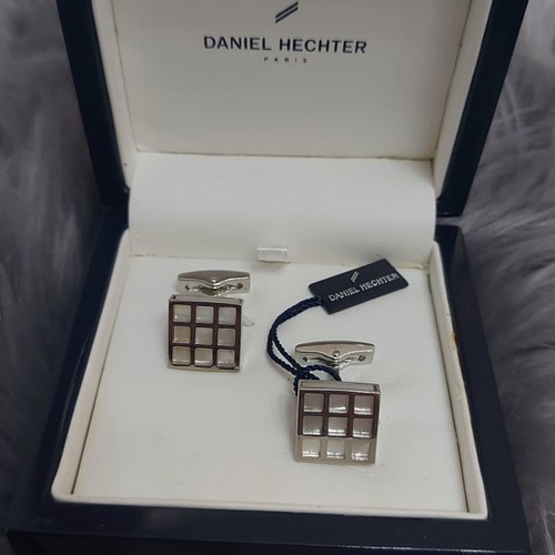 Daniel Hechter Men's Cufflinks with Mother of Pearl New