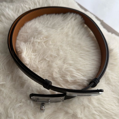 Belt new adjustable black and yellow Elta courier