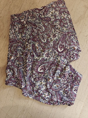 Pants Regalinas like new, colorful, elastic waist, size S