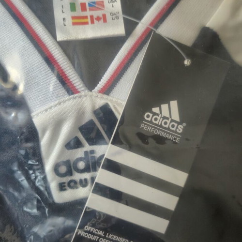 Arsenal retro JVC football jersey Adidas, size Large