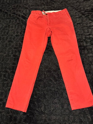 Polo Ralf Lauren pants red XL like new slim fit