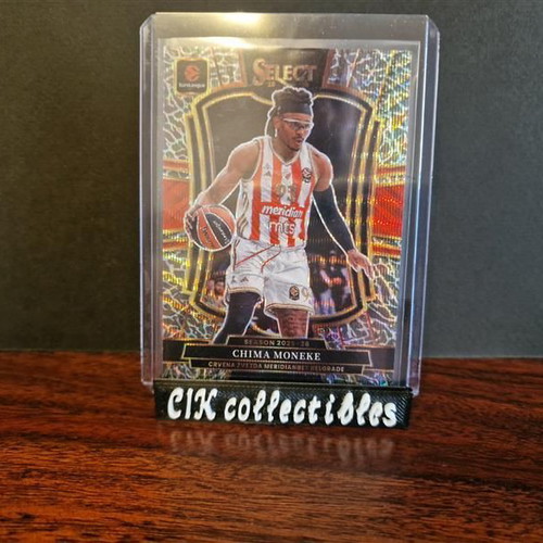 Panini Euroleague Select Red Star Zvezda Moneke Elephant card new