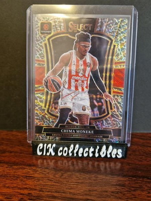 Panini Euroleague Select Red Star Zvezda Moneke Elephant card new