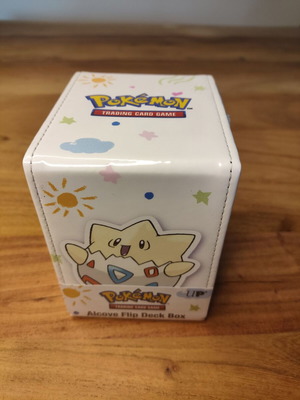 Ultra Pro Alcove Flip Deck Box with Togepi design new