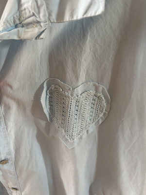 Turquoise Heart Shirt like new