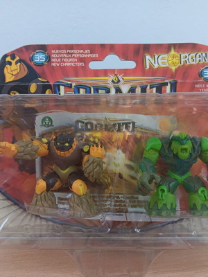 Gormiti Neorganic two-pack new in packaging