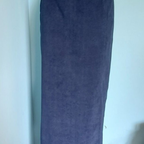 Velvet long skirt with slits and snake print like new