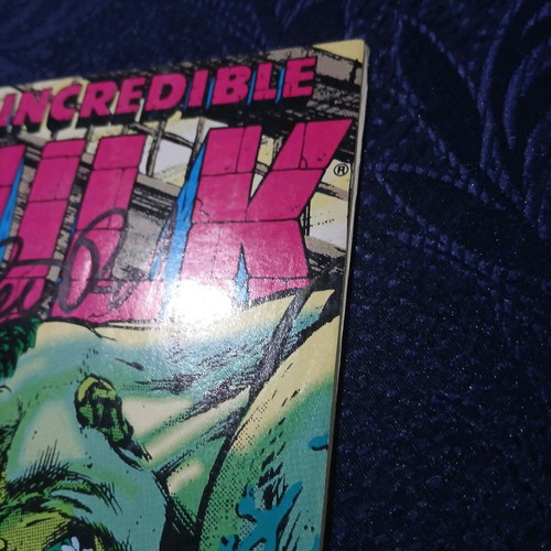 Incredible Hulk #388 used with Peter David signature