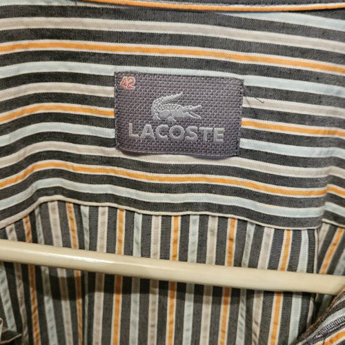 Lacoste men's shirt used, size L, authentic