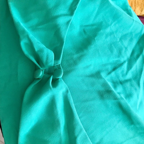 One-piece jumpsuit like new, black and green, size L