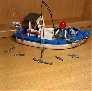 Playmobil Βάρκα Με Ψαρά
