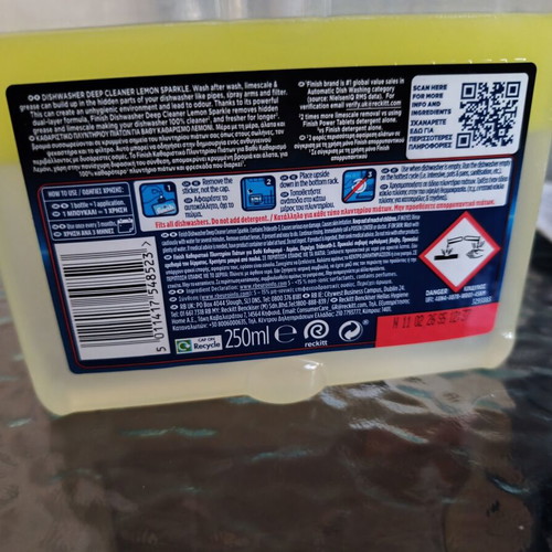 Finish dishwasher cleaner new