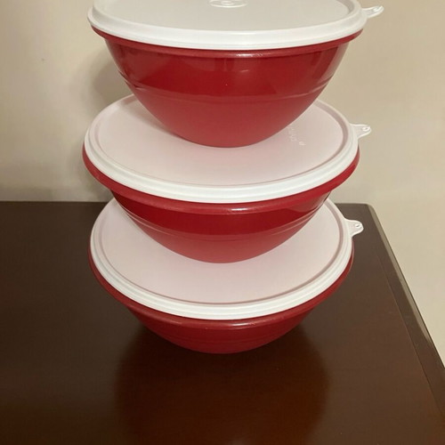 Tupperware Fridge A Bowl set of 3 bowls 2.4L, 1.9L, 1.2L new