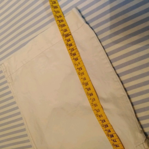 Colonial men's summer pants used, white, 100% cotton