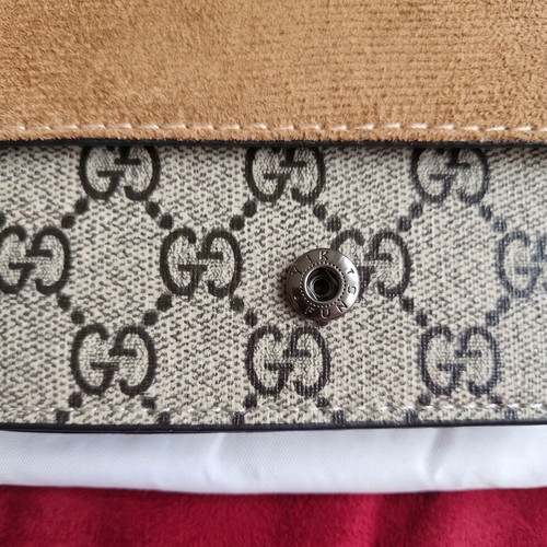 Gucci Dionysus shoulder bag used, super mini edition, beige and brown