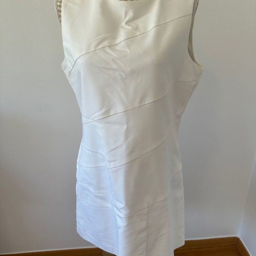 Zara white dress used, ideal for office, size XL