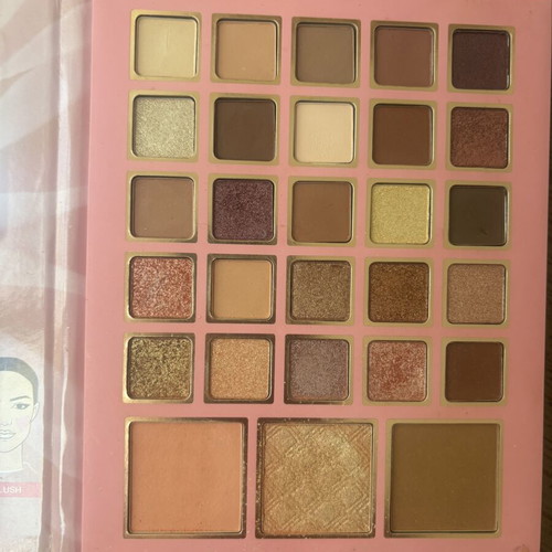 Bellapierre Satin Rose palette like new with eyeshadows blush highlighter bronzer