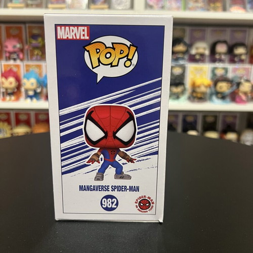 Funko Pop Marvel Spider-Man Mangaverse 982 like new Amazon Exclusive
