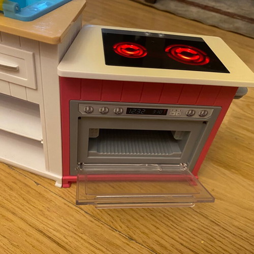Barbie Kitchen like new with lights and sound