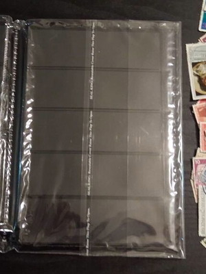 Ευρωπαϊκά γραμματόσημα πακέτο 1.000 με άλμπουμ A5 16 φύλλων σαν καινούργια