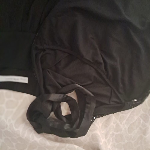 Zara evening set with sequin top and alpha-line skirt, like new, size S-M