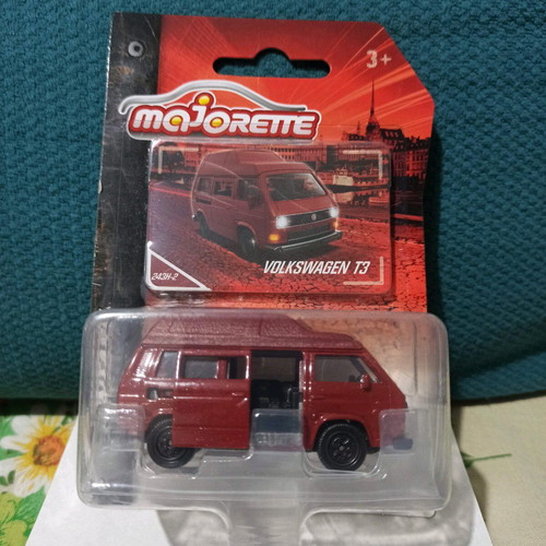 Majorette Volkswagen Transporter VW T3 Bus 1:64 new