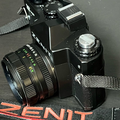 Zenith 12XP film camera with Helios 44M-6 lens like new