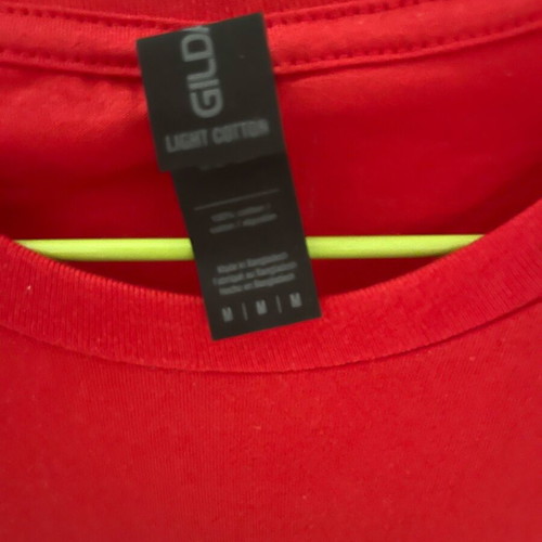 Women's T-shirt medium red like new