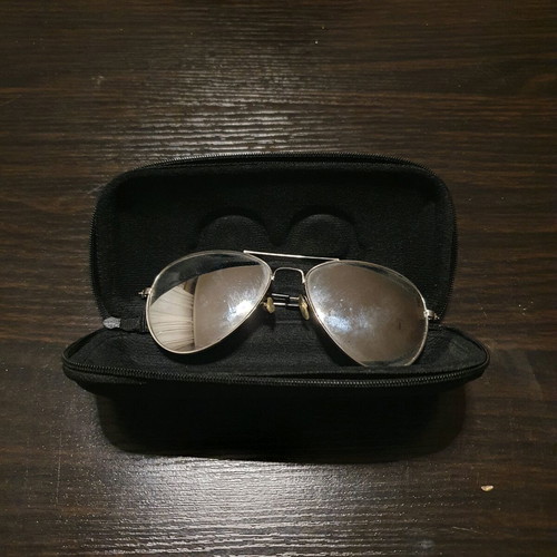 Silver sunglasses like new without case