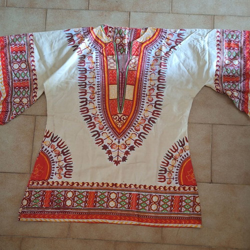 Ethnic Dashiki handmade, one size M, like new