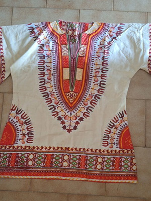 Ethnic Dashiki handmade, one size M, like new