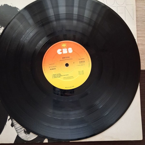 Bruce Springsteen Born to Run vinyl LP like new, rock