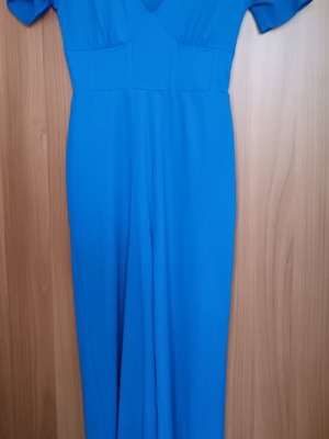 Stradivarius jumpsuit small, like new, blue