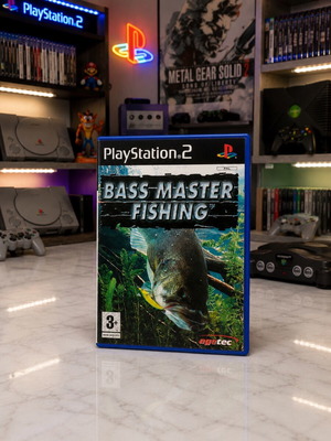 Bass Master Fishing PS2 | With Case & Cover | Excellent Condition