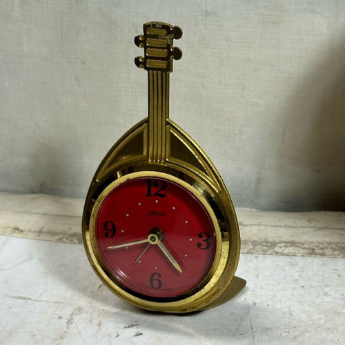 Retro alarm clock used in mandolin shape Atlanta from West Germany