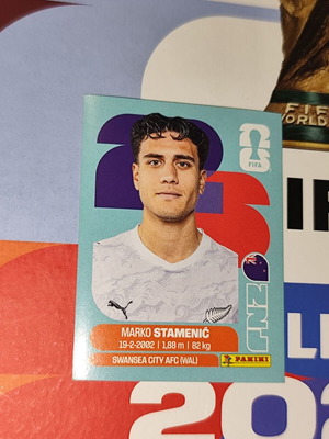 Marko Stamenic World Cup 2026 Panini sticker