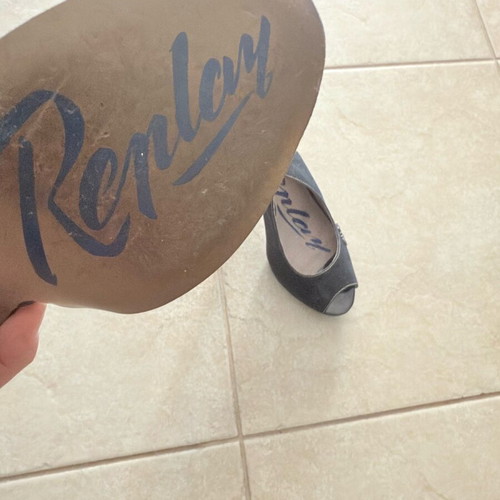 Replay peep toe shoes like new, size 38, blue