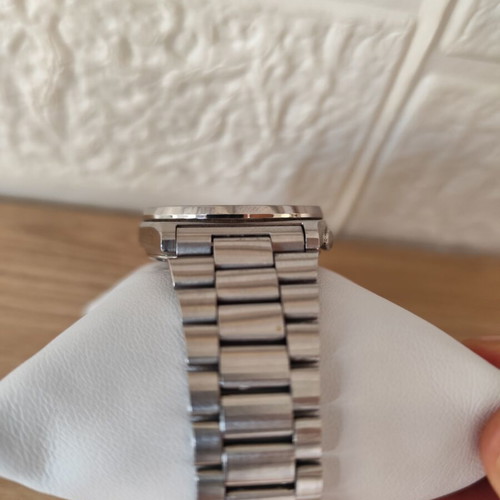 Seiko 5 Automatic Watch 6309-7080 Used, Vintage, White and Silver