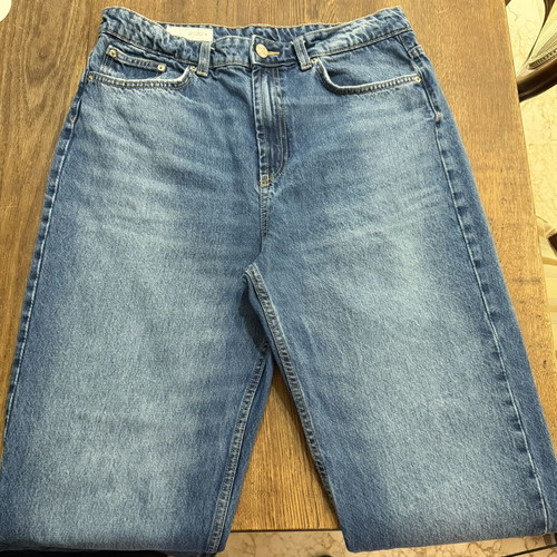 Zara jeans new, women's size 44, blue, no stretch