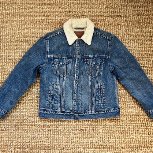 Levi’s Jean jacket with inner lining new, size M, blue