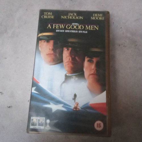 A Few Good Men VHS tape used, 2000s decade, with subtitles