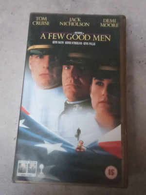 A Few Good Men VHS tape used, 2000s decade, with subtitles