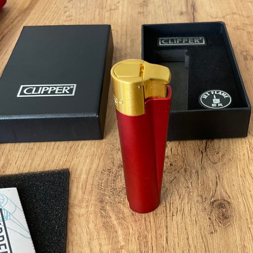 Clipper Turbo Metal Lighter like new