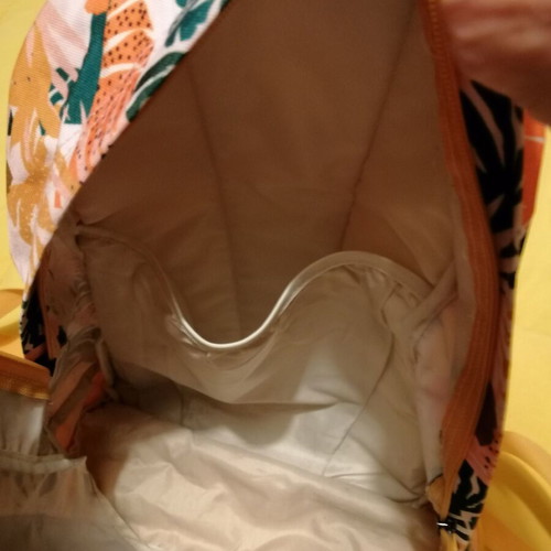 Santos backpack with reinforced back like new