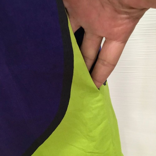 Marimekko multicolor cotton dress like new, size 34